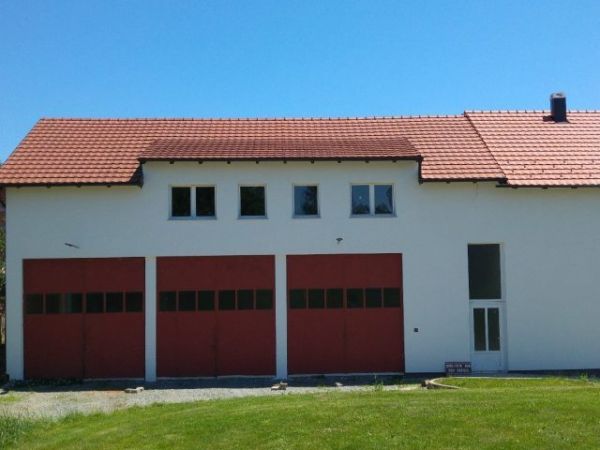Radovi na obnovi vatrogasnog doma u Rovišću