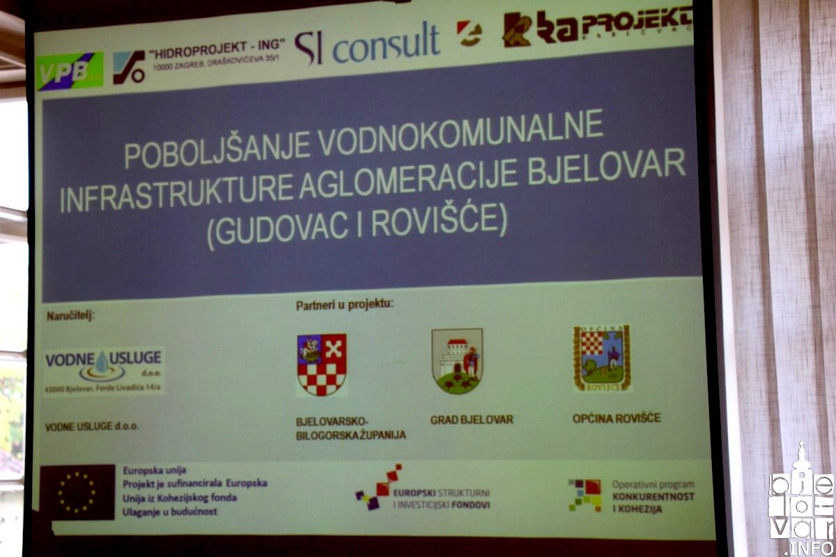 U tijeku je veliki projekt pod nazivom „Poboljšanje vodno-komunalne infrastrukture aglomeracije Bjelovar“