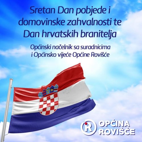 Sretan Dan pobjede i domovinske zahvalnosti te Dan hrvatskih branitelja