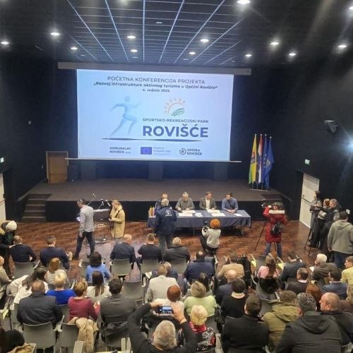 Održana početna konferencija projekta ˝Razvoj infrastrukture aktivnog turizma u Općini Rovišće˝