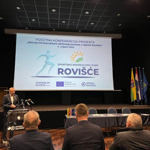 Održana početna konferencija projekta ˝Razvoj infrastrukture aktivnog turizma u Općini Rovišće˝