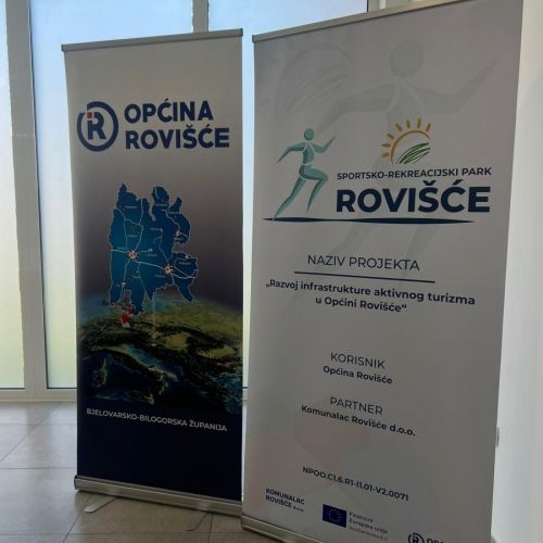 Održana početna konferencija projekta ˝Razvoj infrastrukture aktivnog turizma u Općini Rovišće˝
