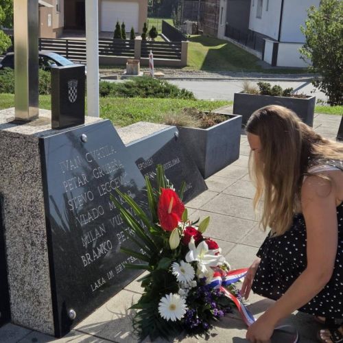 U OPĆINI ROVIŠĆE OBILJEŽEN DAN POBJEDE I DOMOVINSKE ZAHVALNOSTI TE DAN HRVATSKIH BRANITELJA