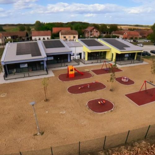 ZAVRŠEN PROJEKT POBOLJŠANJA MATERIJALNIH UVJETA U DJEČJEM VRTIĆU PALČICA  ROVIŠĆE (objekt u Predavcu)