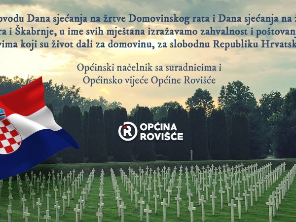 Dan sjećanja na žrtve Domovinskog rata i Dana sjećanja na žrtvu Vukovara i Škabrnje