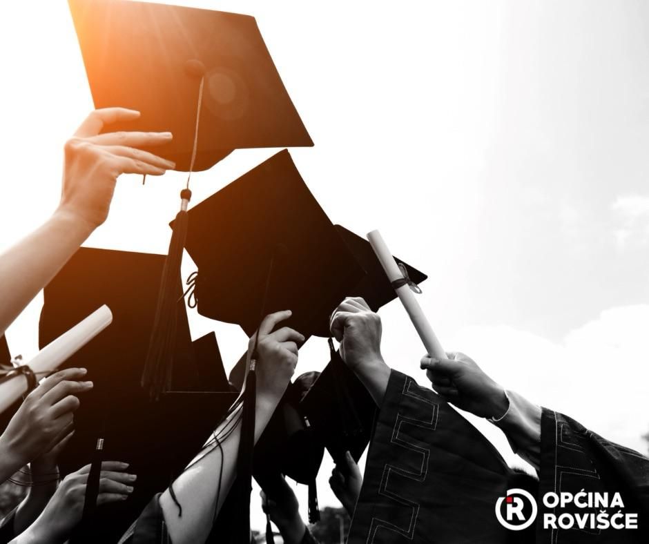 2024/2025 OBAVIJEST STUDENTIMA OPĆINE ROVIŠĆE- OBJAVLJEN JAVNI POZIV ZA DODJELU JEDNOKRATNE FINANCIJSKE POTPORE!
