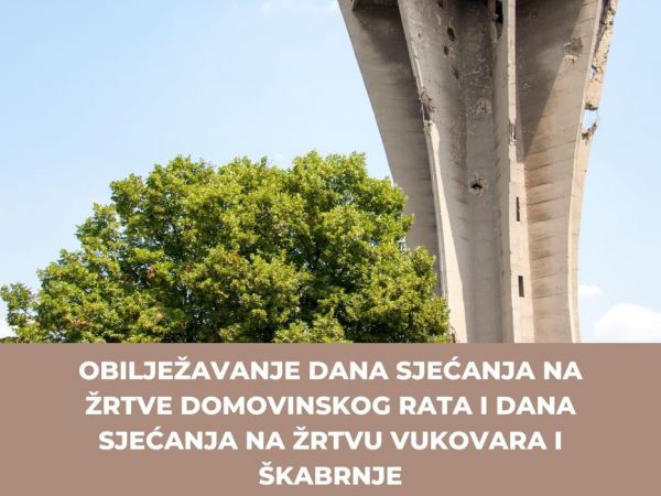 Obilježavanje Dana sjećanja na žrtve Domovinskog rata i sjećanja na žrtvu Vukovara i Škabrnje - Općina Rovišće