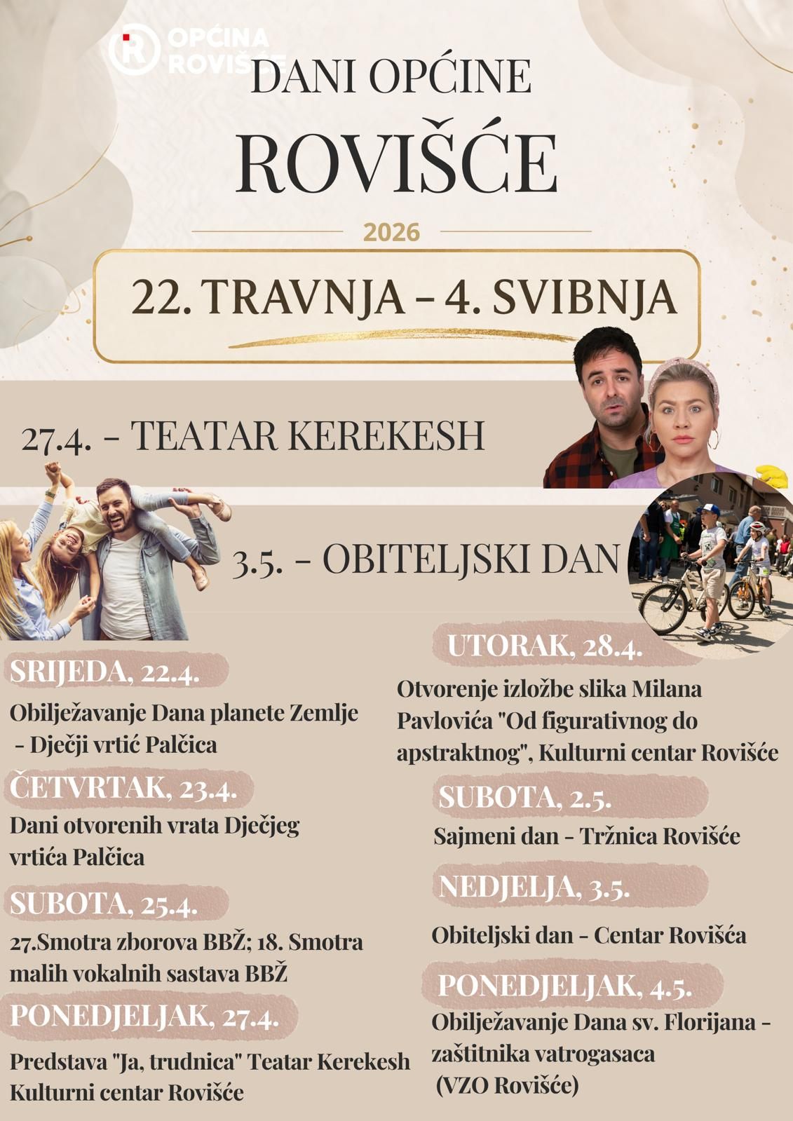 DANI OPĆINE ROVIŠĆE 2026.